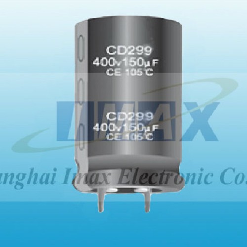 Cd299 series 7000 hours 105c snap in aluminum electrolytic capacitor